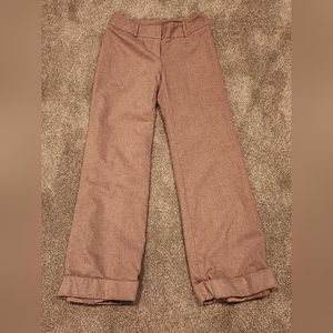 Dusty pink Ann Taylor slacks
